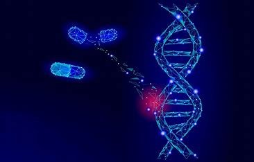 "Illustration of gene therapy mechanisms for neurodegenerative diseases."