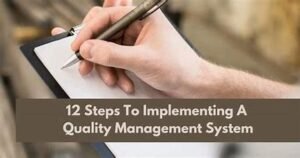 "The Role of Leadership in Quality Management"