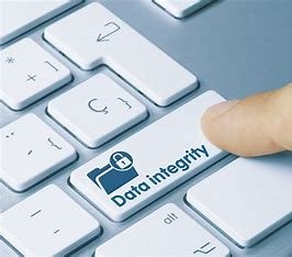 "Diagram illustrating data integrity measures in life sciences