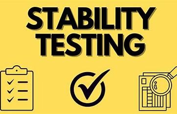 "Conducting stability tests on pharmaceutical products"