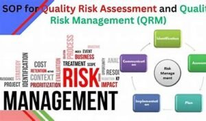 “Quality Risk Management process in life sciences”