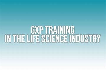 "GxP training process