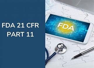 "Diagram of FDA 21 CFR Part 11 compliance in mRNA immunotherapy."