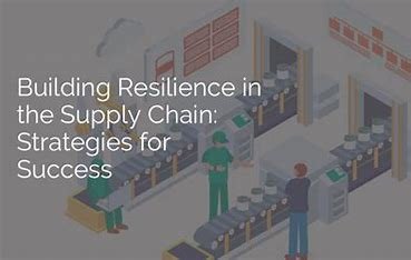 "Life science supply chain resilience strategies infographic"