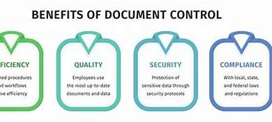 Cross-functional team collaborating on document changes in medical device manufacturing