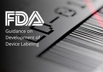 "Diagram showing FDA labeling requirements for medical devices."