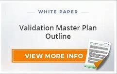 Key Components of a Validation Master Plan 