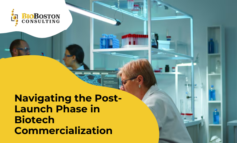 "Strategies for market expansion during the post-launch phase of biotech commercialization."