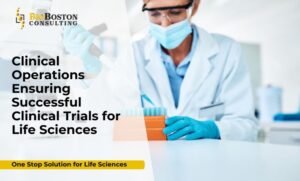 "Clinical trial management process in life sciences industry."