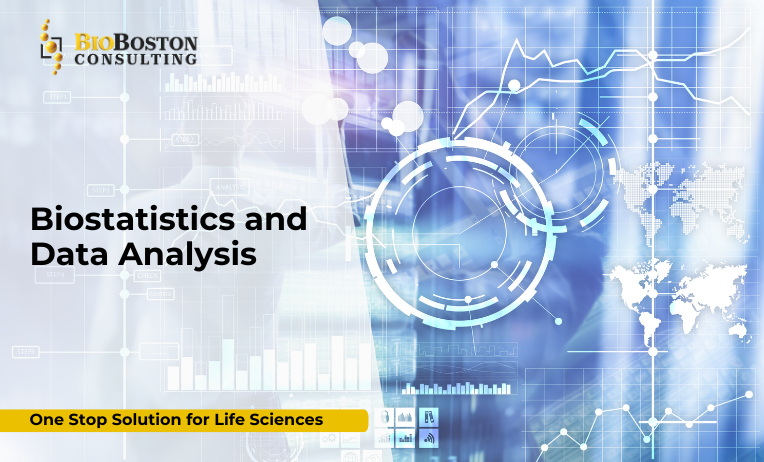 Biostatistics and data analysis in life sciences for clinical trials and regulatory compliance