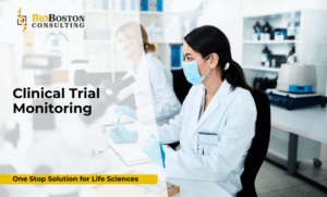 Clinical Research Associate conducting site monitoring visit for compliance and patient safety