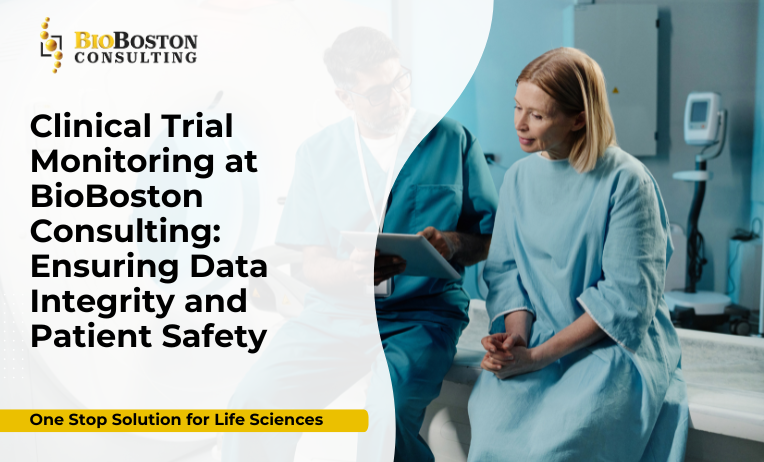 CRA conducting a monitoring visit at clinical trial site