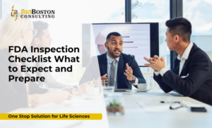 “FDA inspection preparation checklist for biotech and pharma facilities”