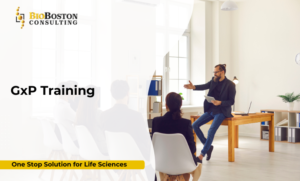 Life sciences professionals attending GxP compliance training