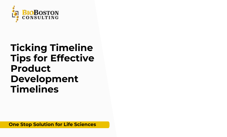 Gantt chart for drug development timeline