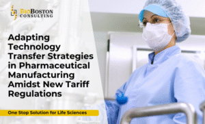 Strategic pharmaceutical technology transfer in response to tariffs