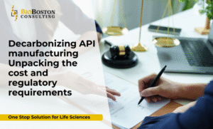 decarbonization strategies for API manufacturing,