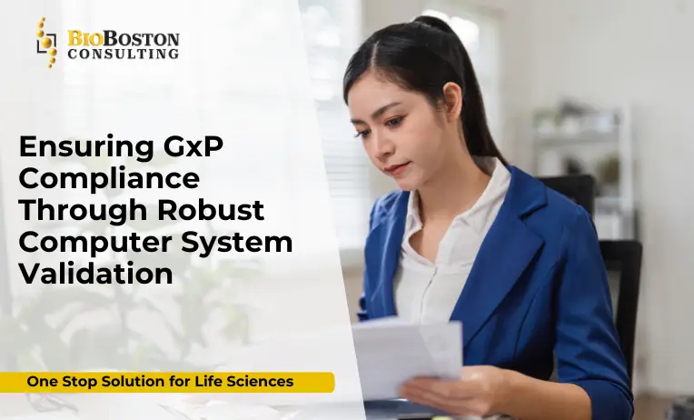 Ensuring GxP compliance with robust computer system validation (CSV) in life sciences