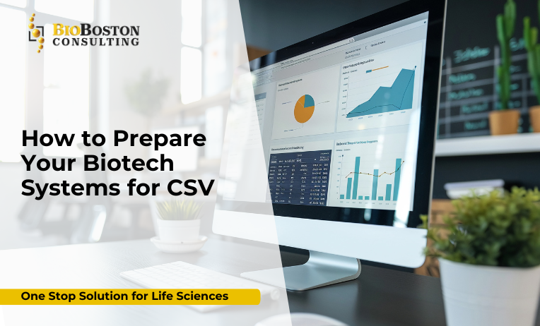 Biotech professionals preparing computerized systems for FDA and EMA computer system validation compliance