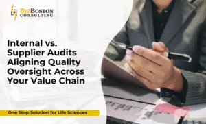Unified internal and supplier audit process for GxP quality oversight