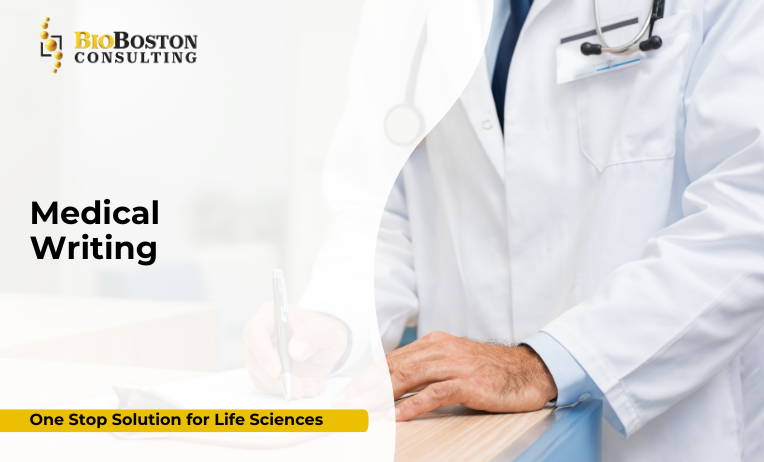 Professional medical writer preparing IND submission