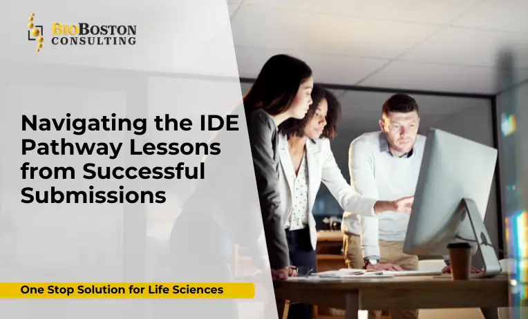 FDA IDE submission strategy infographic