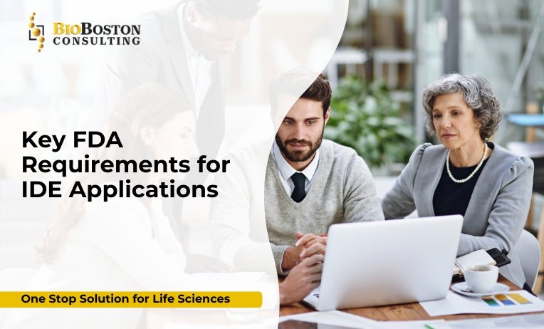 FDA IDE application requirements checklist