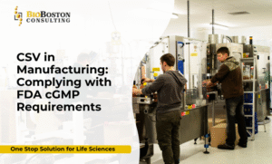 Computer System Validation (CSV) for FDA cGMP compliance in pharmaceutical, biotech, and medical device manufacturing.