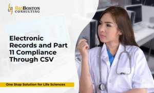 CSV process for Part 11 compliance in life sciences