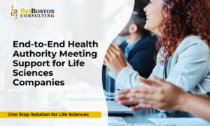 End-to-end health authority meeting support for life sciences