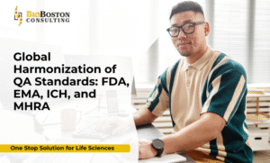 FDA, EMA, ICH, and MHRA regulatory compliance logos