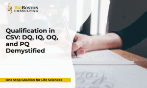 Qualification stages DQ IQ OQ PQ in Computer System Validation CSV