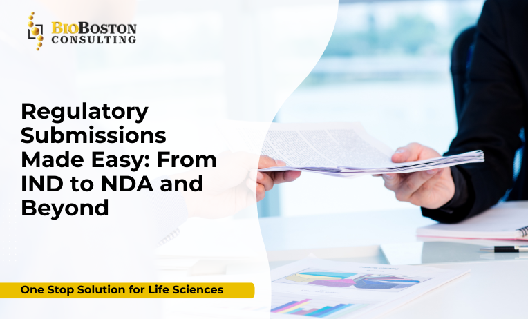 IND, NDA, and BLA regulatory submissions for life sciences