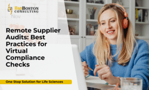 Virtual supplier audit process in biopharma