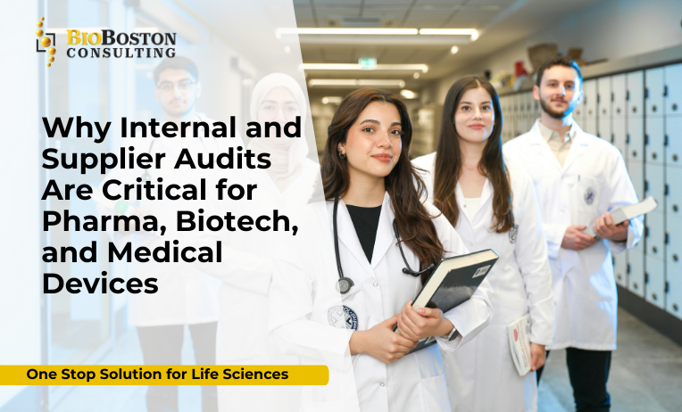Why Internal and Supplier Audits Are Critical for Pharma, Biotech, and Medical Devices