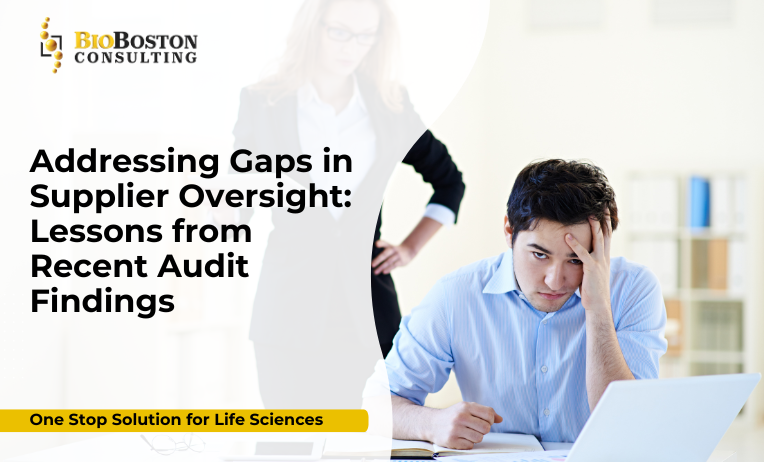 Closing the Gaps in Supplier Oversight: Key Lessons from Recent Audit Findings in Life Sciences