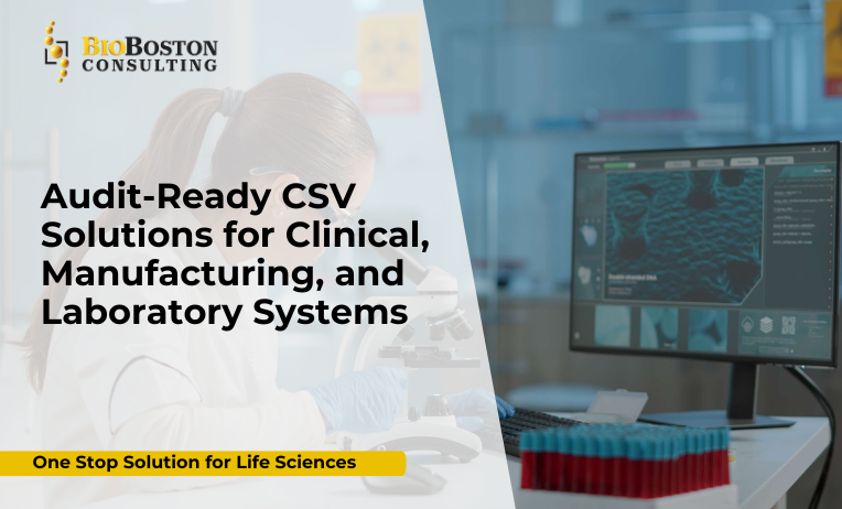 Audit-Ready CSV Solutions for Clinical, Manufacturing, and Laboratory Systems