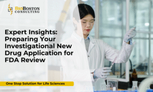 Regulatory experts preparing IND application for FDA review – BioBoston Consulting