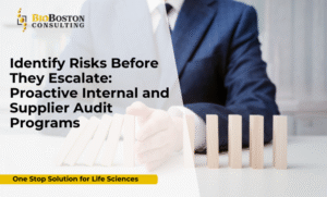 Internal audits for proactive compliance and risk identification with BioBoston Consulting