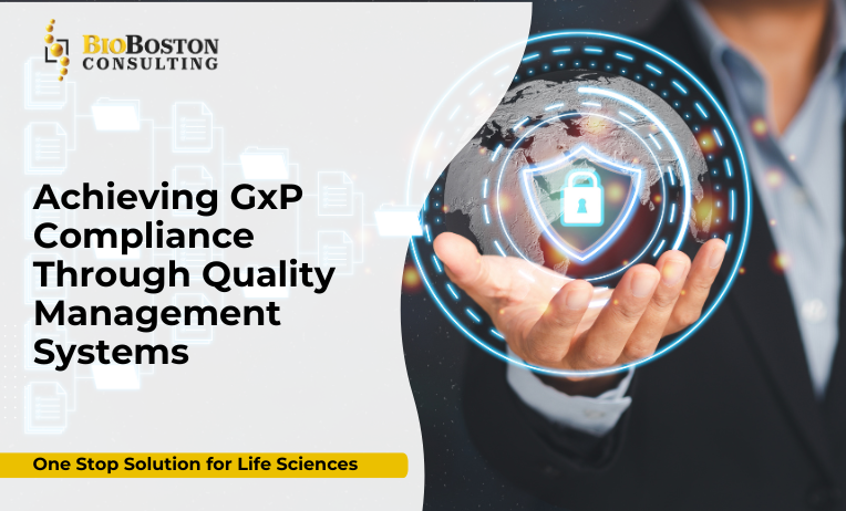 GxP compliance with validated QMS