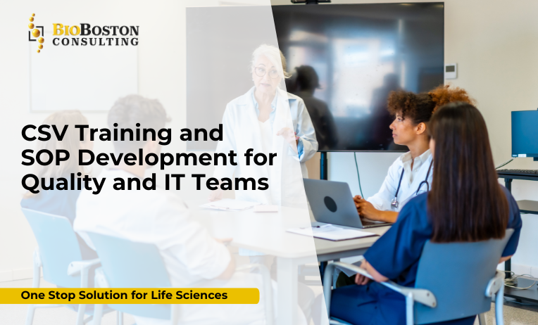 CSV Training and SOP Development for Quality and IT Teams