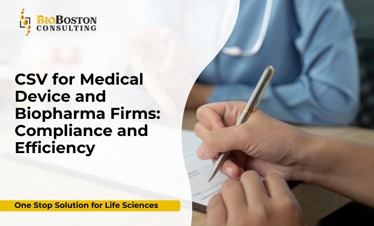 Computer System Validation (CSV) in medical device manufacturing
