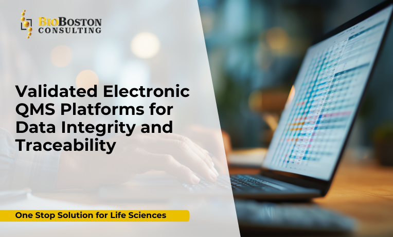 Validated electronic QMS platform for life sciences compliance