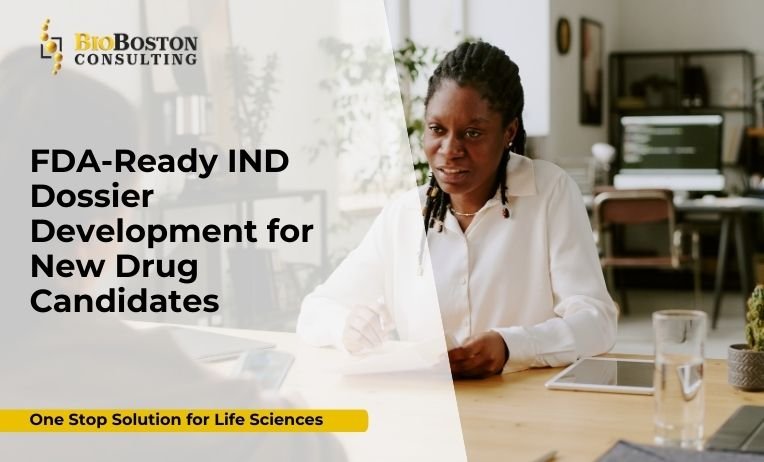 FDA Ready IND Dossier Development for New Drug Candidates 6 FDA-ready IND dossier development services