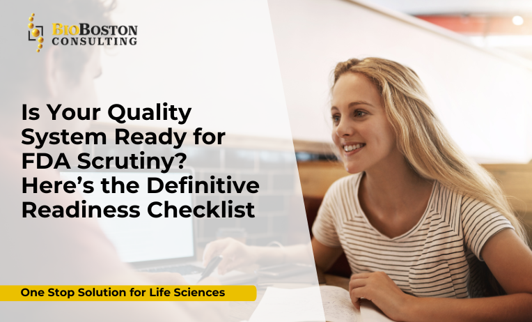 FDA quality system readiness checklist