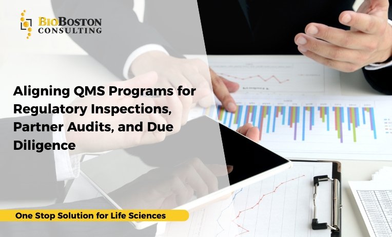 Aligning QMS Programs for Regulatory Inspections, Partner Audits, and Due Diligence 6 Internal audits for documentation and process gaps