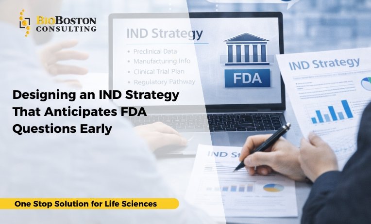 An IND Approach That Addresses FDA Concerns Early 6 IND submission workflow highlighting regulatory readiness and FDA inspection focus areas