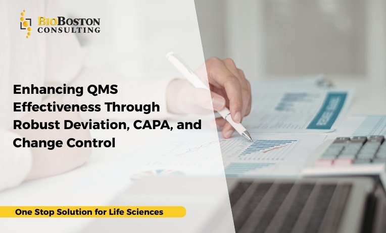 Enhancing QMS Effectiveness Through Robust Deviation, CAPA, and Change Control 1 Risk-based assessment and investigation of deviations