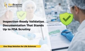 CSV documentation designed to stand up to FDA scrutiny, with clear risk-based rationale and data integrity controls.