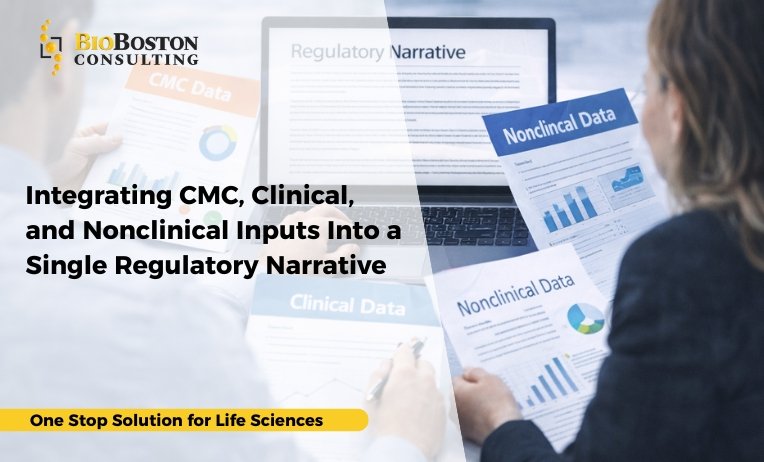 Integrating CMC, Clinical, and Nonclinical Inputs Into a Single Regulatory Narrative 1 integrated CMC clinical nonclinical regulatory narrative